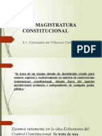 La Magistratura Constitucional: 3.1. Concepto de Tribunal Constitucional