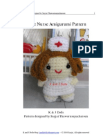 Little Nurse Amigurumi Pattern