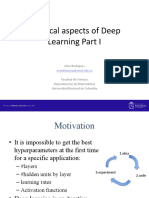 Practical Aspects of Deep Learning PI