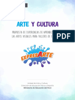 ExpresArte Propuesta de Experiencias de Aprendizaje Desde Las Artes Visuales para Talleres