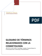 Glosario de Términos Relacionados Con La Cosmetología