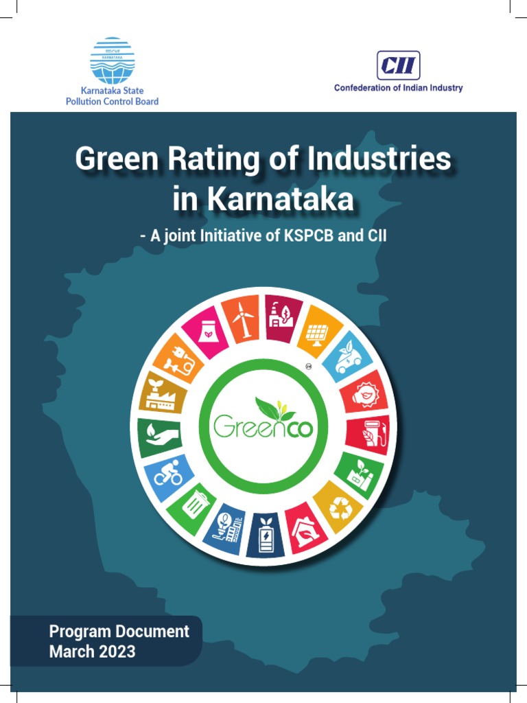 KSPCB CII-Green Rating Program Document - 24 March 2023 | Descargar ...