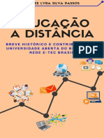 Breve Histórico E Contribuições Da Universidade Aberta Do Brasil E Da Rede E-Tec Brasil