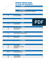 Agenda Anual 2023 Ibvv Alto Do Rósario: Fevereiro