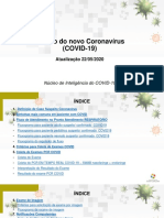 Manejo Do Novo Coronavírus (COVID-19) : Atualização 22/05/2020