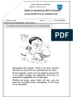 "La Gratitud Es Memoria Del Corazón": Evaluación Diagnóstica de Comunicaciòn