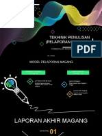 Tekhinik Penulisan (Pelaporan Magang) : Pembekalan Magang Prodi Ekonomi Pembangunan 8 - 9 JANUARI 2020