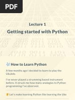 01 Getting Started With Python