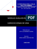 Modulo Avaluos Rurales Ejercicio Zonas de Vida: Elaborado Por: Otty Luz Romero Viloria