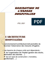 Organisation de L'Espace Hospitalier: IFSI, 2021