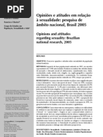 Opiniao Atitudes Sexualidade BR 2005 Www Scielo Br PDF v42s1 08