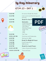 Family Day ACTM 23 Itinerary