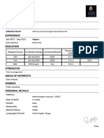 Resume Resume Format1