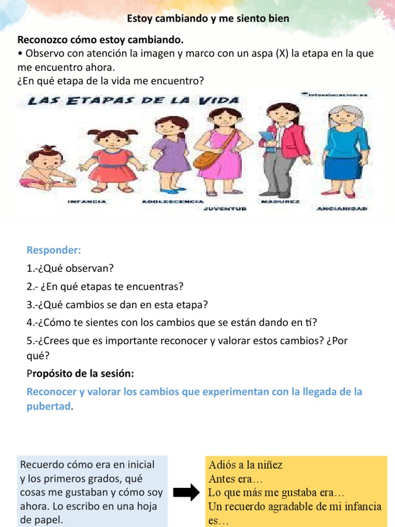 Cambios y emociones en la pubertad | PDF | Pubertad