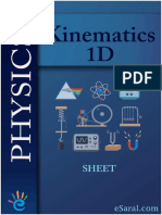 Kinematics 1D