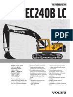 EC240B LC: Volvo Excavator