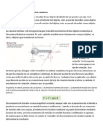 Física en Ingeniería I Dinámica Rotacional