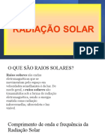 Apresentação Radiação Solar