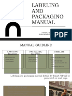 Labeling AND Packaging Manual: APR 2023, A Manual'S Framework by Julie Phan Global Apparel Development Standards