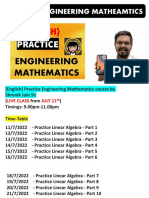 (English) : Practice Engineering Matheamtics