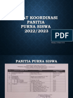 Rapat Koord. Wisuda & Purna Siswa - 2022