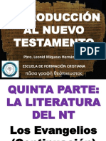 Introducción Al Nuevo Testamento: Pbro. Leonid Miqueas Hernández S. Escuela de Formación Cristiana