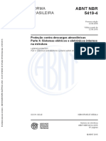 NBR 5419-4 - 2015 - Sistemas Elétricos e Eletrônicos Internos