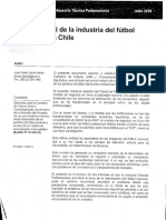 Estado Actual de La Industria Del Fútbol Televisado en Chile