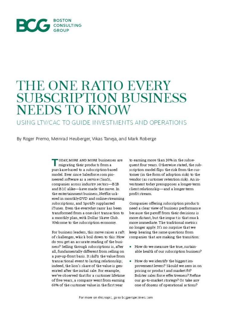 BCG The One Ratio Every Subscription Business Feb 2017-NL - tcm9-159788 ...