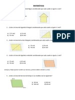 Examen de Matemáticas Segundo Trimestre 5°