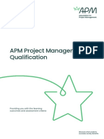 APM Project Management Qualification: Syllabus