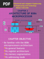 Chapter 2.1 The 8086 Microprocessor Architecture