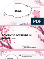 Romantic Interlude in Japan