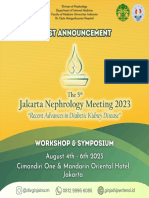 First Announcement Diabetic Kidney Disease Symposium Workshop
