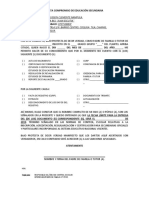 Hcn. Copia Para: Resposable Del Área de Control Escolar. Interesado/Padre de Familia O Tutor