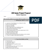 Roberto Lopez-Rodriguez - 2023 Senior Project Proposal Form