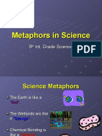 Metaphors in Science