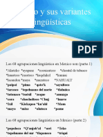 México y Sus Variantes Lingüísticas