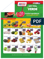 Lista de compras com preços de hortifrutis, carnes e outros itens