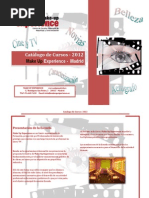 Download Catalogo de Cursos Make Up Experience Madrid 2012 by MAKE UP EXPERIENCE - Centro de Estudios Superiores de Maquillaje y Caracterizacin SN63921002 doc pdf
