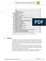 1 Índice: Servomotores SEW para Temperaturas Extremamente Baixas