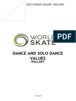 Dance and Solo Dance Values - Rollart