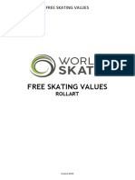 FREE SKATING VALUES TABLE