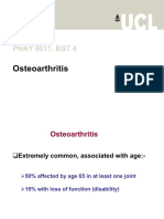 Osteoarthritis: PHAY 0011: BST 4