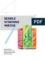 Searle Vitamin Water Report