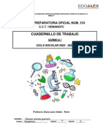 Cuadernillo de Trabajo: Escuela Preparatoria Oficial Num. 310