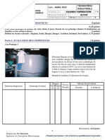 Partie 1: Evaluation Des Ressources: Ingénieur de Conception Mécatronique