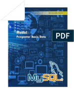 Modul MySQL Pengantar Basis Data