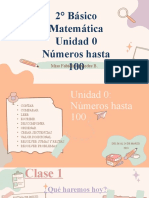 2° Básico Matemática Unidad 0 Números Hasta 100: Miss Fabiola Caviedes B