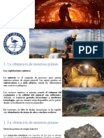 La Mineria, La Energia y La Construcion
